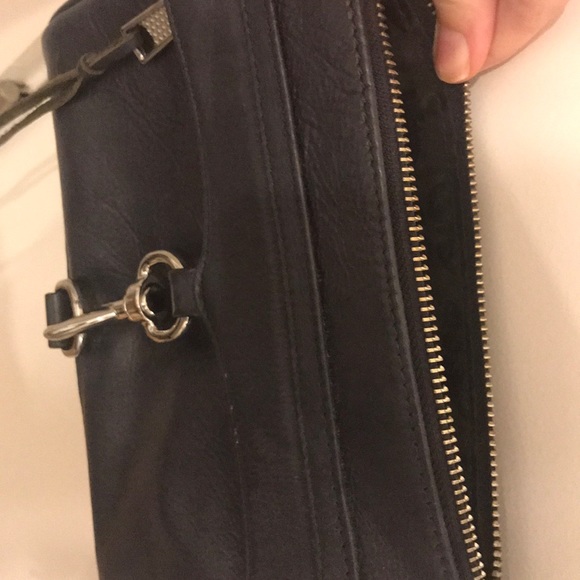 Rebecca Minkoff Navy Mini MAC Crossbody - Picture 2 of 3